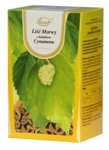  KAWON Liść morwy z dodatkiem cynamonu 2x20g