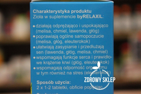 Sanbios by-RELAXIL spokój sen odporność 60 tabletek
