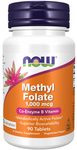 NOW Foods Methyl Folate metylofolian 1000mcg 90 tabletek