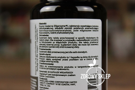 Singularis ENZYMY TRAWIENNE KOMPLEKS Digezyme 30 kapsułek