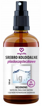 MyVita Srebro koloidalne niejonowe 50ppm 100ml
