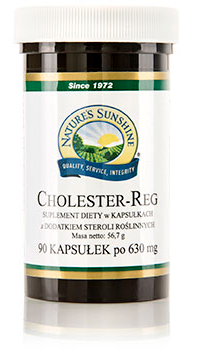 NATURE'S SUNSHINE Cholester Reg 630mg 90 kapsułek