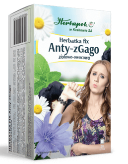 HERBAPOL KRAKÓW Herbatka fix anty-zgago ziołowo-owocowa 20x2g (saszetki)