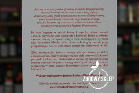 Książka Jesień w kuchni Pięciu Przemian Anna Czelej