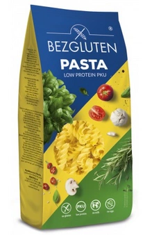 BEZGLUTEN Makaron świderki niskobiałkowy PKU 50g
