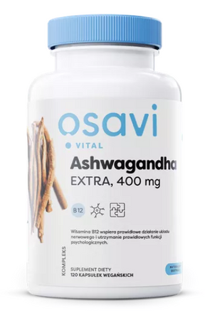 Osavi Ashwagandha Ekstra 400mg 120 vege kapsułek