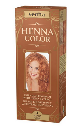VENITA Balsam Koloryzujący Henna Color z naturalnym ekstraktem henny 004 Chna 75ml