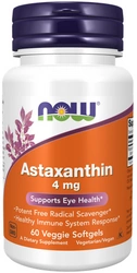 NOW Foods Astaxanthin 4mg 60 vege softgels