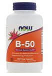 Now Foods B-50 Nervous System Health 250 kapsułek