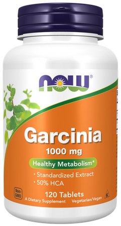 NOW Foods Garcinia cambogia extract 1000mg 120 tabletek