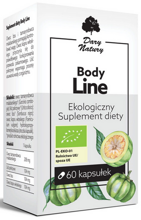Dary Natury Body Line EKO pokrzywa koper 60 kapsułek