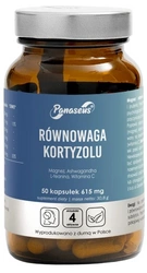 Panaseus Równowaga kortyzolu adaptogeny 50 kapsułek