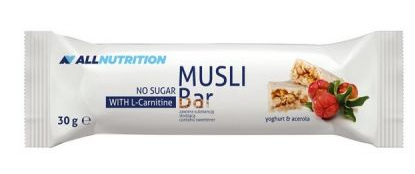Allnutrition Baton energetyczny Musli o smaku jogurtowym i aceroli 30 g