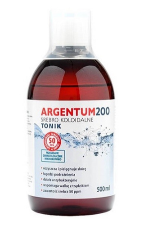 Aura Herbals Argentum 200 Srebro Koloidowe 500ml