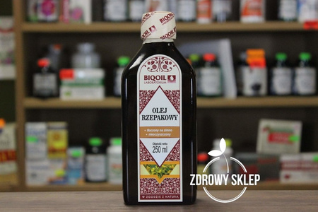 BIOOIL Olej rzepakowy tłoczony na zimno 250ml