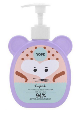 YOPE MYDŁO DO RĄK DLA DZIECI NAGIETEK Naturalne 400ml