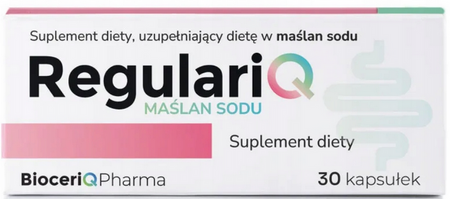 Bioceriq Pharma RegulariQ Maślan Sodu 30 kapsułek