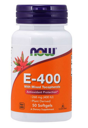 NOW Foods Witamina E 400 IU 50 kapsułek