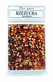 DIETFOOD Rzeżucha nasiona na kiełki 80g