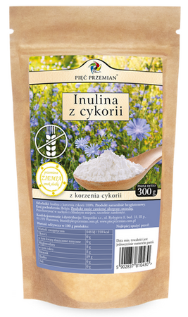 PIĘĆ PRZEMIAN Inulina z korzenia cykorii 300 g