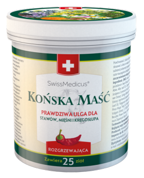 SwissMedicus Końska maść rozgrzewająca 500ml