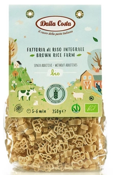  DALLA COSTA Makaron z ryżu brązowego bezglutenowy 250g