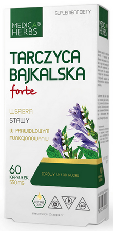 Medica Herbs Tarczyca Bajkalska Forte 60 kapsułek
