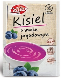 CELIKO Kisiel o smaku jagodowym 40g 