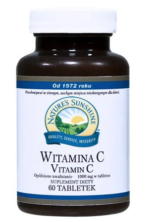 NATURE'S SUNSHINE Witamina C z bioflawonoidami 60 tabletek