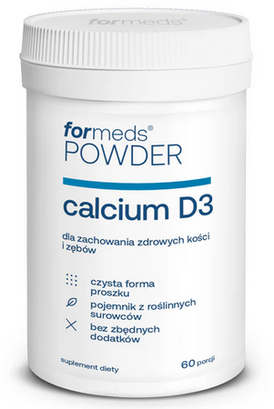 ForMeds POWDER calcium wapń D3 proszek 60 porcji