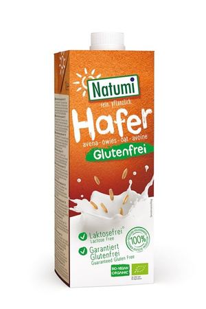 Natumi OWSIANY Napój bezglutenowy bezlaktozowy BIO 1L