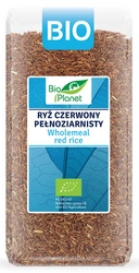 BIO PLANET Ryż czerwony pełnoziarnisty BIO 400g 