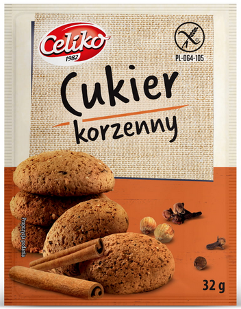 Celiko Cukier korzenny bezglutenowy 32g