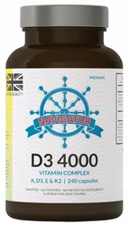 Navigator witamina D3 4000 ADEK Complex 240 kapsułek