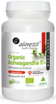 aliness Organic Ashwagandha 5proc KSM-66 100 vege kapsułek