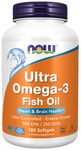 NOW Foods Ultra Omega-3 500EPA 250DHA 180 kapsułek