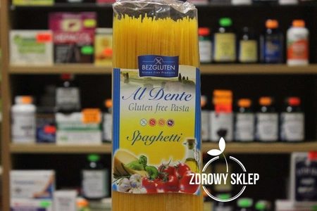 Bezgluten Makaron Spaghetti Al Dente bezglutenowy 500g