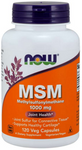 Now Foods MSM Methylsulphonylmethane 1000mg 120 kapsułek