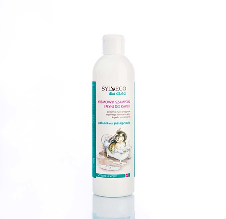 SYLVECO kremowy SZAMPON I PŁYN do kapieli dla dzieci 300ml