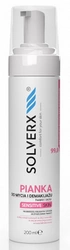 SOLVERX Sensitive Skin Pianka do mycia demakijażu twarzy i oczu 200ml