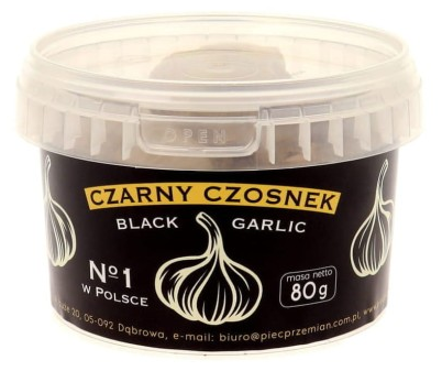 Pięć Przemian Czarny czosnek BIO 80g