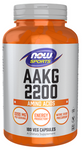 Now Foods AAKG 2200 alfa-ketoglutaran argininy 180 vege kapsulek