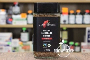 MOUNT HAGEN fairtrade kawa rozpuszczalna BIO liofilizowana 100g