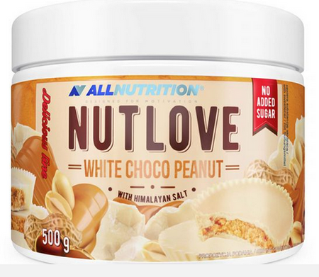 Allnutrition Peanut cream biała czekolada z orzechami i solą himalajską 500g