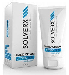 Empire Pharma SOLVERX Atopic Skin Hand Cream Krem do rąk i paznokci do skóry atopowej 50ml
