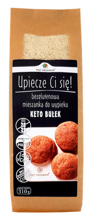 PIĘĆ PRZEMIAN Upiecze Ci się ! Mieszanka na keto bułki bezglutenowe 310 g