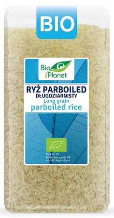 BIO PLANET Ryż parboiled długoziarnisty bio 500g