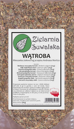 Zielarnia Suwalska Wątroba 170g Andreasa Moritza