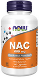NOW Foods NAC plus selen 100 kapsułek