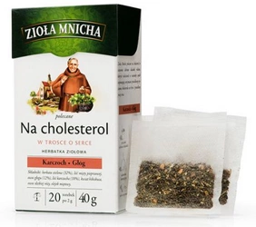 BIG-ACTIVE Zioła mnicha na choresterol 40g (20x2g) saszetki